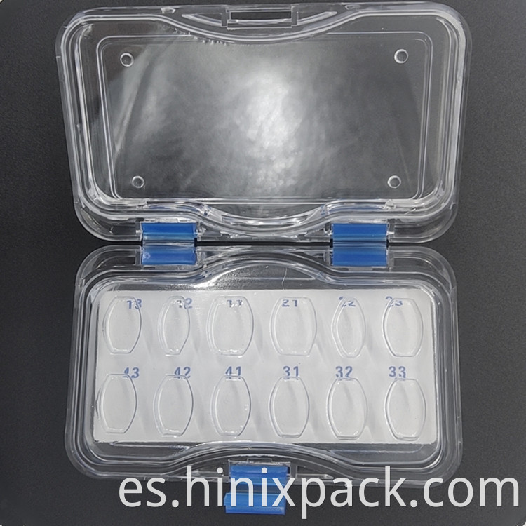 Dental dental ortodoncia dentadiza dientes postizos que muestran caja de chapa dental